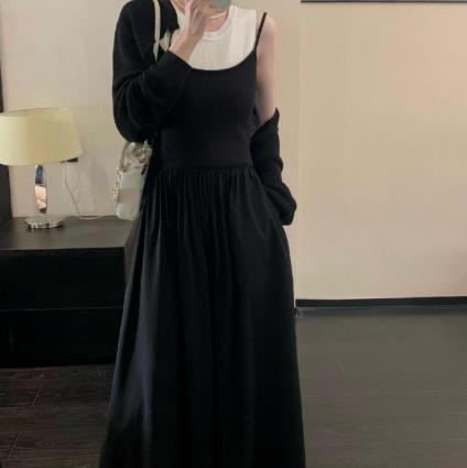 レディース ベストワンピース 体型カバー 2024春夏新作 ロング丈 カジュアル / レデイース MJ6068の通販は