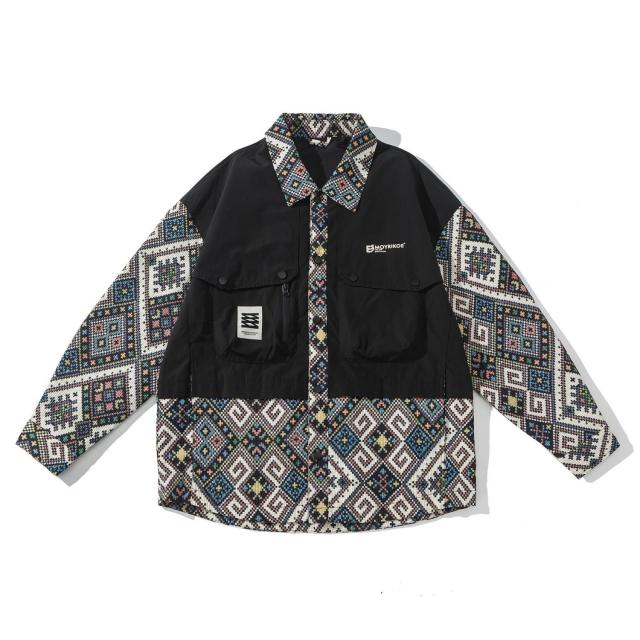 メンズ トップス ワイシャツ 2024新作 カジュアル コントラスト色 ヴィンテージ スポーツ / メンズアパレル ファッション QM-W709 9,840円