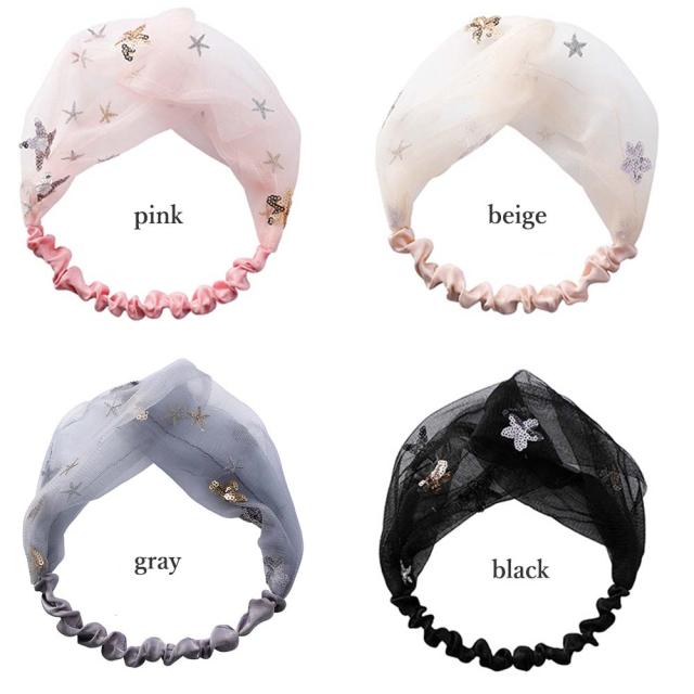 ターバン 幅広 ヘアバンド オシャレ レディース ヘアアクセサリー チュールレース 生地の通販はau Pay マーケット Grinfactory Au Pay マーケット店