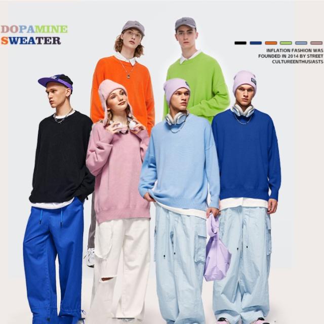 P15452男セーター ニ ット カジュアル 2023秋新作 トッブス ラウンドネック無地 / メンズアパレル ファッションの通販は 5,031円