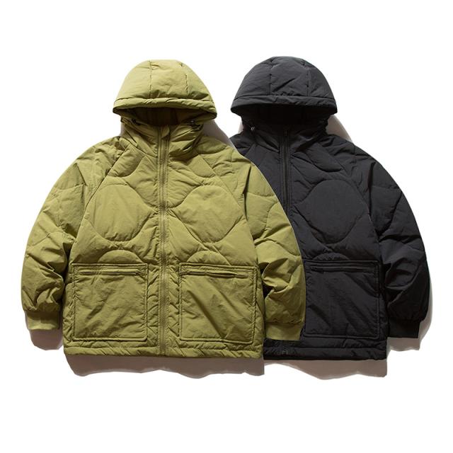 2024秋冬新作 メンズ 男 カジュアル ファッション 連帽 ダウンコート ヴィンテージ 保温 無地 / メンズアパレル OT-YR120の通販は 20,780円