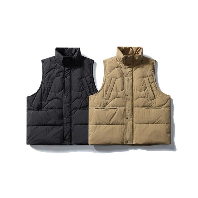 ダウンベスト 保温 加厚 カジュアル 韓国風 メンズ 2024秋冬新作 ジャケット / トップス NXHM-YR073の通販は