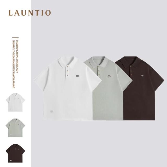 ポロシャツ カジュアル Tシャツ 男トップス 半袖メンズ 2024春夏新作 韓国風 刺繍 / メンズアパレル ファッション ワイシャツ TE13D47の通販は 6,258円