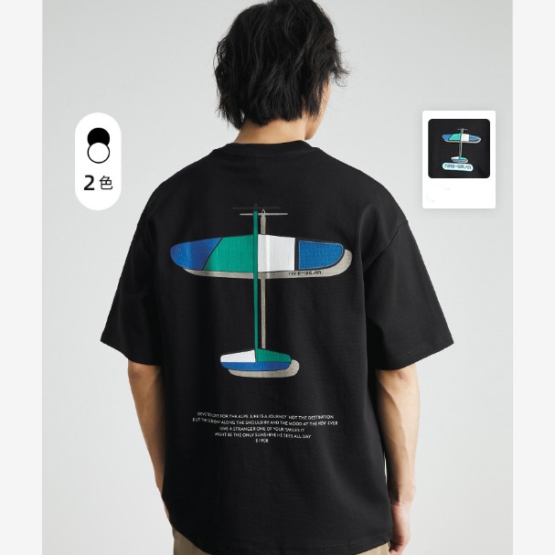 メンズ Tシャツトッブス 半袖 ラウンドネック 刺繍 プリント2024春夏新作 カジュアル / メンズアパレル ファッション BJ8812の通販は 5,211円