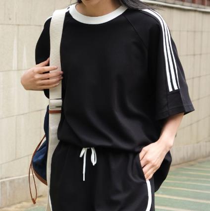 レディース トップス ショートパンツ 2024春夏新作 シャツ 二点セット スポーツ / レデイース Z3217 Z3218の通販は