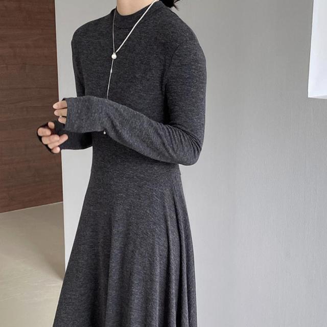 レディース ロングワンピース 2024秋新作 ニット 長袖 セーター / 1226の通販は 7,060円