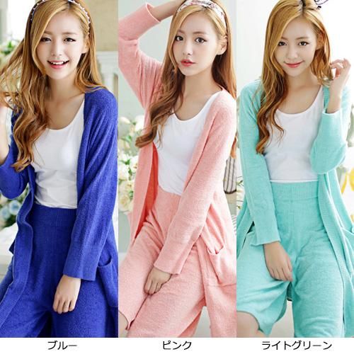 グラシア】 ルームウェア モコモコ パジャマ 部屋着 ポケット付き