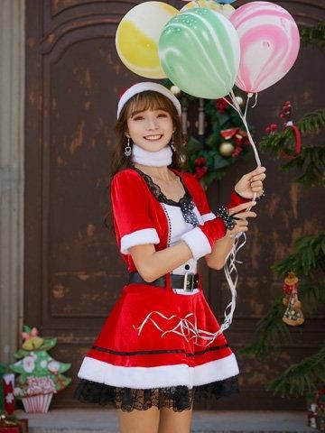 グラシア】 サンタ コスプレ 衣装 クリスマス コスチューム 仮装