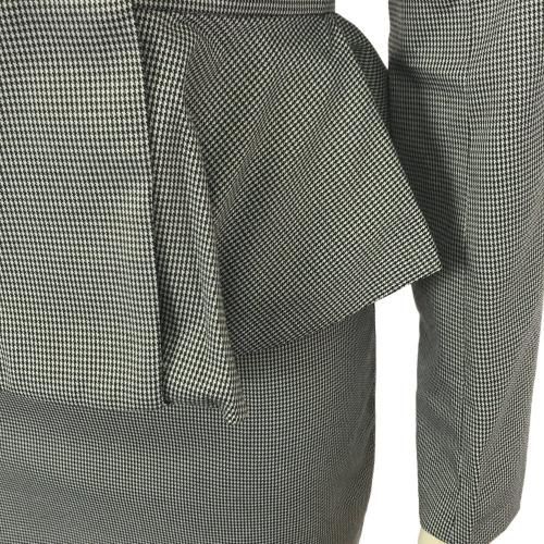 【グラシア】 キャバ ドレス キャバドレス ワンピース ミディアムドレス クール シンプル セットアップ タイト ブラック S M L XL_11