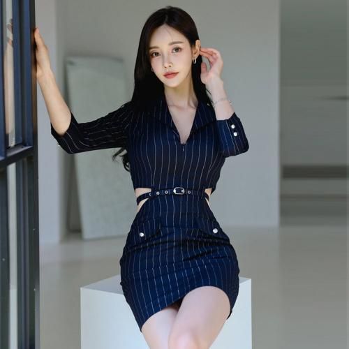 JEWELS フロントジップノースリーブマーメイドミニドレス/キャバドレス 即購入可 JEWELS フロントジップノースリーブマーメイドミニドレス