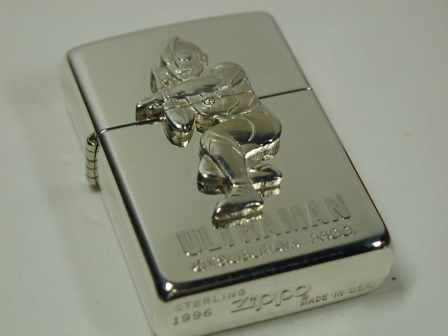 激安セール】 新品 ZIPPO ウルトラマン 裏面 変身 シルバー ジッポー