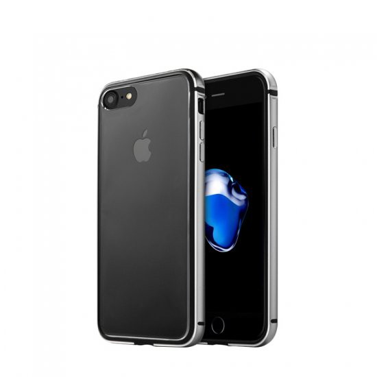 Apple Iphone8 Iphone7 Iphone Se 第2世代 アルミバンパー クリア バックパネル フルカバー シリコンインナー 耐衝撃 アイフォン8 の通販はau Pay マーケット It問屋