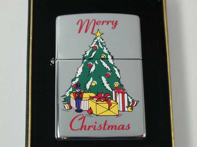 ジッポー zippo クリスマス/ クリスマス・ツリー#250★2001年製　希少絶版