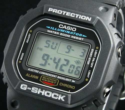 CASIO/カシオ【G-SHOCK/Gショック】スピード映画モデル DW-5600E-1V ...