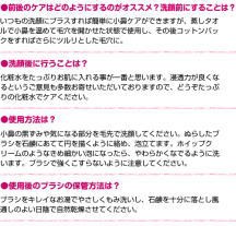 メール便・代引不可・送料無料【熊野筆 尺 小鼻専用洗顔ブラシ クロ