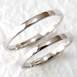 結婚指輪 プラチナ ペアリング シンプル ストレート Pt900 マリッジ 
