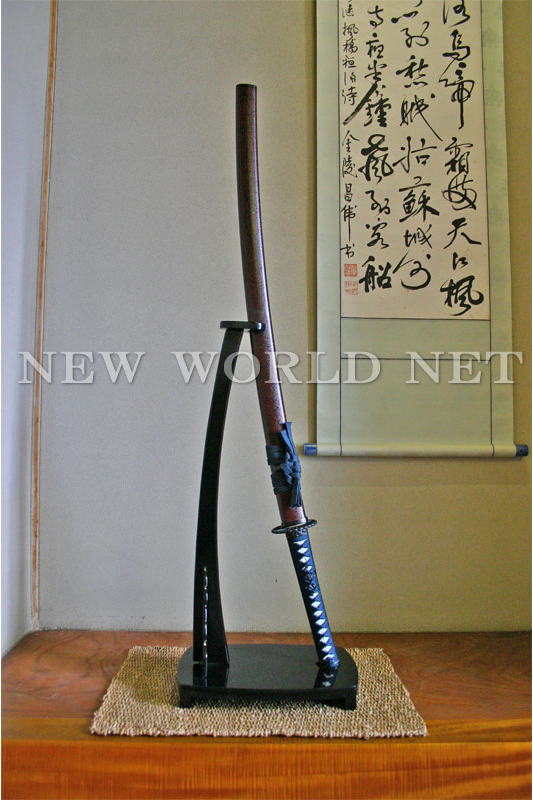 送料無料！！美術模造刀剣　新撰組　芹沢鴨拵え　AF-15の通販は 11,852円