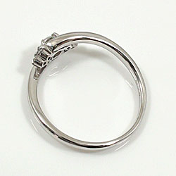 ピンクトルマリンリング プラチナ ダイヤモンド ピンキーリング Pt900