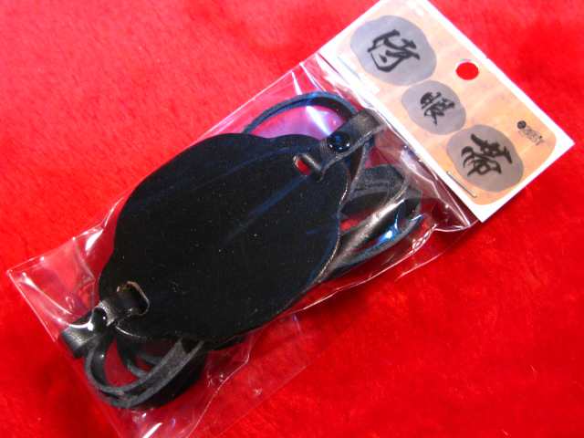 【サイズ交換ＯＫ】 遠州屋】 本革製 【侍眼帯】 伊達政宗 柳生十兵衛 コスプレに アクセサリー、小物