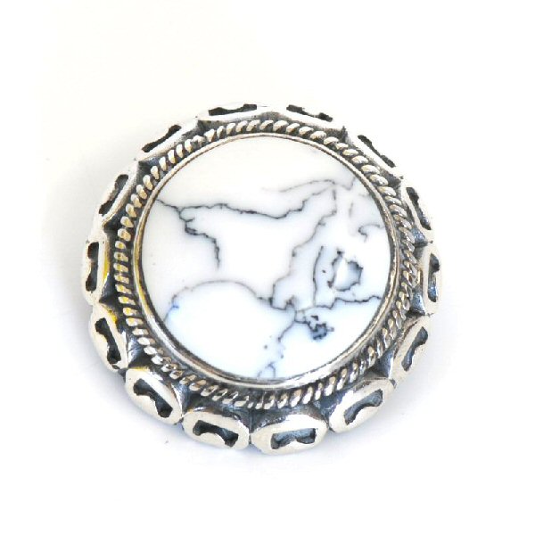 メール便 送料無料 コンチョ ホワイトバッファロー SILVER 革財布 レザーベルトのアクセサリー【シルバー925】005 ┃ メール便 送料無料 コンチョ ホワイトバッファロー SILVER 革財布