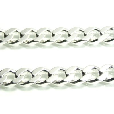 シルバー喜平チェーン 幅約6.5mm 60cm シルバーチェーン ネックレス 