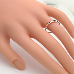 結婚指輪 ペアリング 2本セット マリッジリング ピンクゴールドK18 18金 送料無料の通販はau PAY マーケット - ジュエリーアイ | au  PAY マーケット－通販サイト