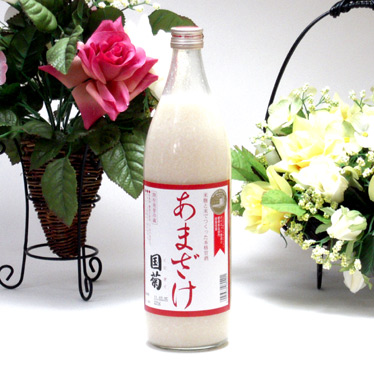 12本セット モンドセレクション・金賞受賞 篠崎　国菊甘酒　あまざけノンアルコール　900ｍｌ×12本