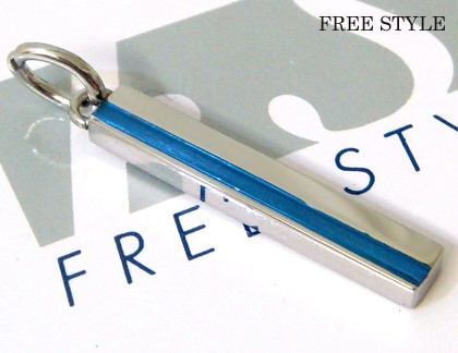 送料無料■【FREE STYLE】フリースタイルブルーバーネックレス/fsstp032blue