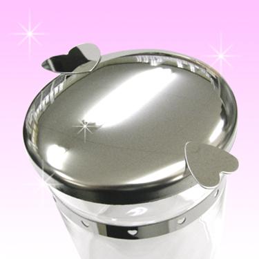 ネイル検定必須アイテム フタの取っ手がハート形のコットンケース マルチポットハート 検定用品 の通販はau Pay マーケット ジェルネイル ネイルレシピ