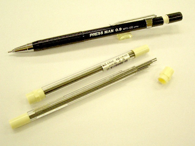 プラチナ シャープ芯 0.9mm シャープペンシル替え芯 シン9-100L