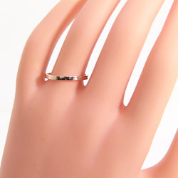 結婚指輪 一粒ダイヤモンド ペアリング イエローゴールドK10 ホワイトゴールドK10 マリッジリング カップル 安い 注文製作 プレゼント ギフト 受注