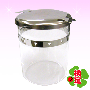 ネイル検定必須アイテム フタの取っ手がハート形のコットンケース マルチポットハート 検定用品 の通販はau Pay マーケット ジェルネイル ネイルレシピ