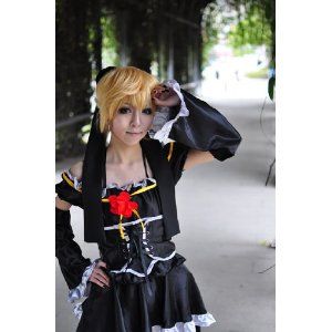 VOCALOID 鏡音レン IMITATION BLACK 風 衣装＋ウイッグ 完全オーダー