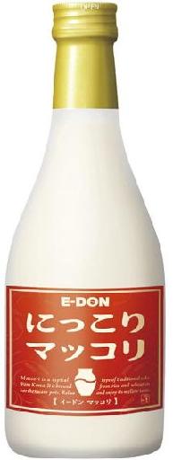 Eーdon にっこりマッコリ 瓶 360ｍｌ アルコール度数8度 韓国食品市場 韓国料理 韓国お酒 一番人気のマッコリの通販はau Pay マーケット 韓国食品市場