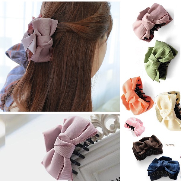 即納 リボンバンスクリップ 全９色 カラバリ豊富 ヘアアクセサリー バレッタ 髪留め 結婚式 パーティ イベント の通販はau Pay マーケット ウィッグ通販ピンキー リファイン