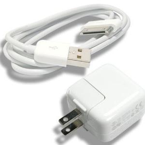 【Apple】 ACアダプタ A1357 iPad iPhone iPod用 充電器 10W USB電源アダプタ 純正品　 10個セット iPad用10W USB電源アダプタ A1357 +Dockケーブル の通販はau PAY