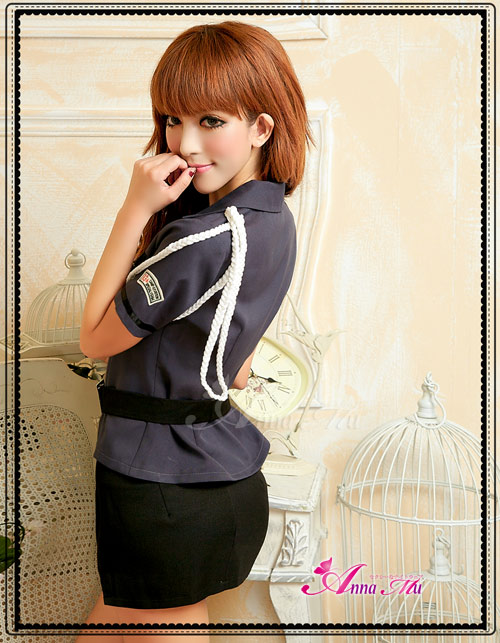 ポリス コスプレ 警察 警官 警察官 婦警 婦人警官 制服 ミニスカポリス