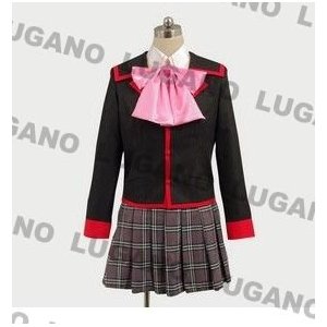 DK1077 リトルバスターズ!棗 鈴/三枝 葉留佳/ 西園 美魚/朱鷺戸 沙耶　女子制服 風  コスプレ衣装　　完全オーダメイドも対応可能 の通販は 8,208円