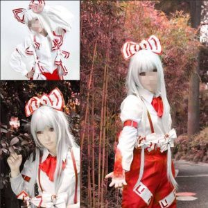 東方Project 藤原妹紅 コスプレ衣装 ウィッグ その他 コスプレ knobel