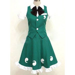 DK505 東方Project★東方永夜抄★魂魄 妖夢★コスプレ衣装　新品　完全オーダメイドも対応可能 の通販は