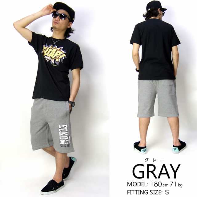 エコーアンリミテッド(ECKO UNLTD) ハーフパンツ スウェット B系 ...