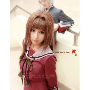 緋色の欠片 ひいろのかけら 春日珠紀 かすが たまき 風 コスプレウィッグ ウイッグネット W269の通販はau Pay マーケット ティアーモショップ