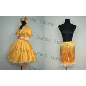 DK1183 ☆ ディズニー ♪ ミニー 風 コスプレ衣装 完全オーダメイドも