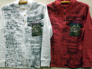 サンタフェ -santafe-　長袖　シャツ　スタンド　ヘンリーネックの通販は