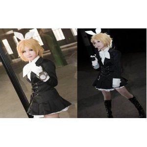 DK042VOCALOID秘密警察　鏡音リン風・コスプレ衣装・完全オーダーメイド