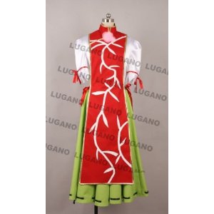 DK1005 東方Project  東方茨歌仙  茨華仙(茨木華扇)  風  コスプレ衣装　 新品　完全オーダメイドも対応