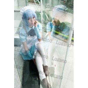 DK854b ◇ 新世紀エヴァンゲリオン 綾波レイ（あやなみ レイ）風 衣装