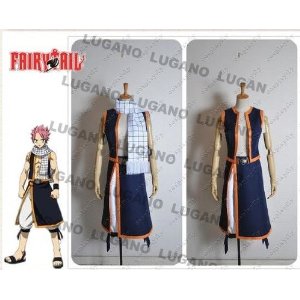 DK1145 ★ Fairy Tail フェアリーテイル ◆  ナツ ドラグニル 風  コスプレ衣装   完全オーダメイドも対応可能