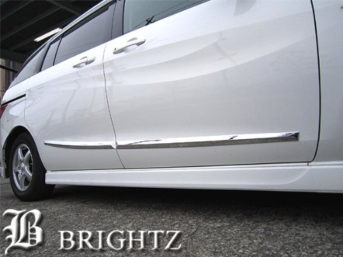BRIGHTZ ラフェスタ CW ハイウェイスター CWEFWN CWEAWN クロームメッキサイドドアモール SID−MOL−060の通販は