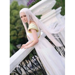 DK810 ◆Fate/zero （フェイト/ゼロ） アイリスフィール・アインツベルン風　コスプレ衣装＋ウィッグ付 　完全オーダメイドも対応可 DK810 ◇Fate/zero （フェイト/ゼロ） アイリスフィール